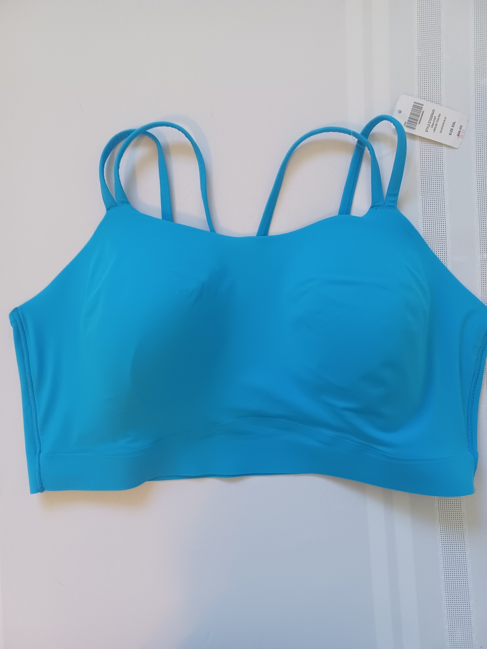 Soma Sport Longline Yoga Turquoise  Strappy Comfort Bra Pilates XXL